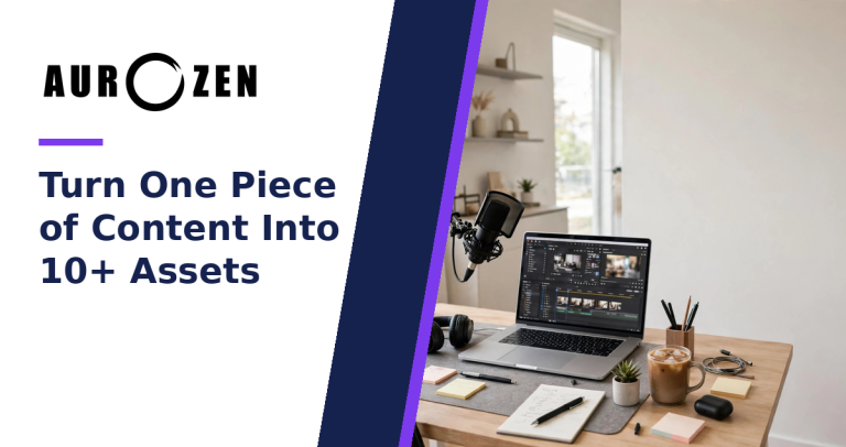 How to Turn One Piece of Content Into 10+ Assets: A Repurposing Strategy That Actually Works