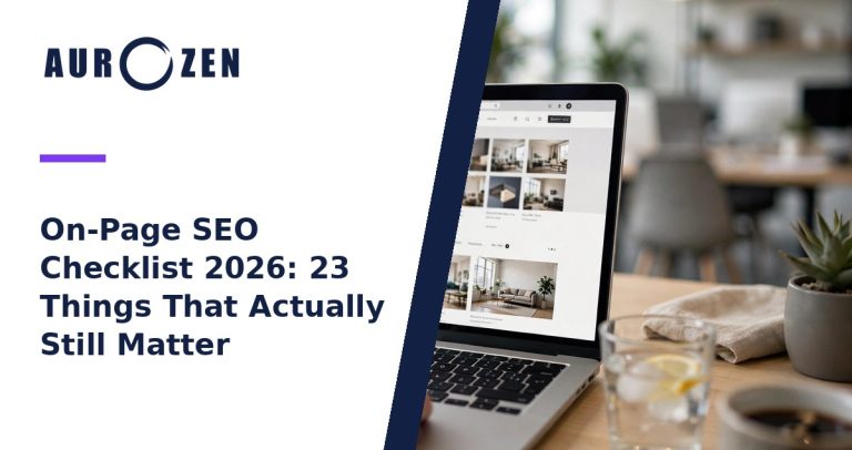 On-Page SEO Checklist 2026: 23 Things That Actually Still Matter