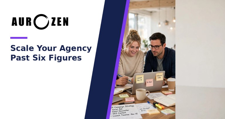 How to Scale a Marketing Agency Past Six Figures