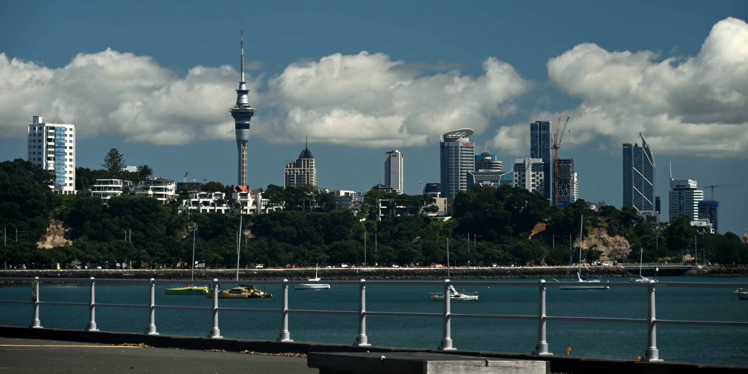Auckland skyline, New Zealand
